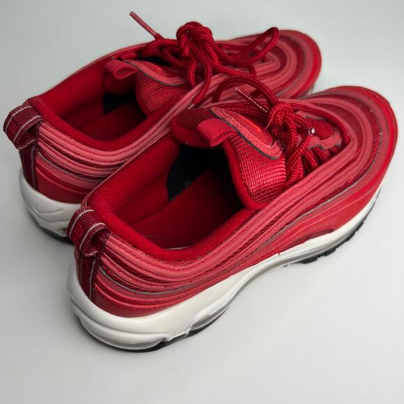 Nike Air Max 97 University Red Lace Up Running Shoe Womens Size 7.5 CQ9896-600 - Picture 1 of 15